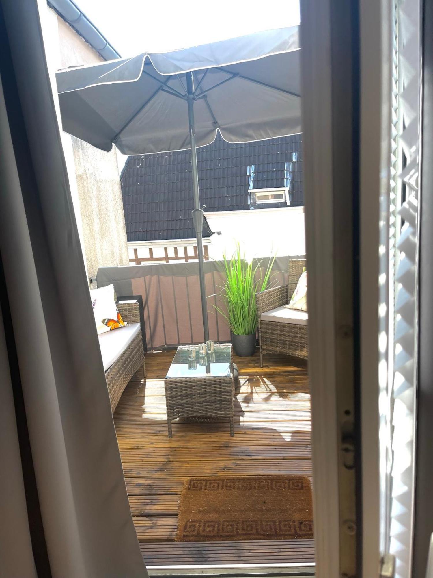 City Apartment, Ferienwohnung 3 Zkdb, Balkon, Dachgeschoss, Naehe Duesseldorf Крефельд Екстер'єр фото